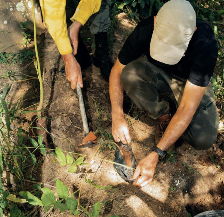 BNHS researchers working in the field