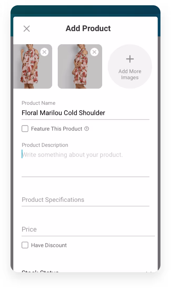 Boomer UI design prototype