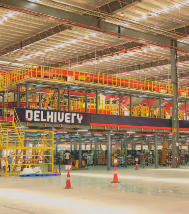 Delhivery sorting centre
