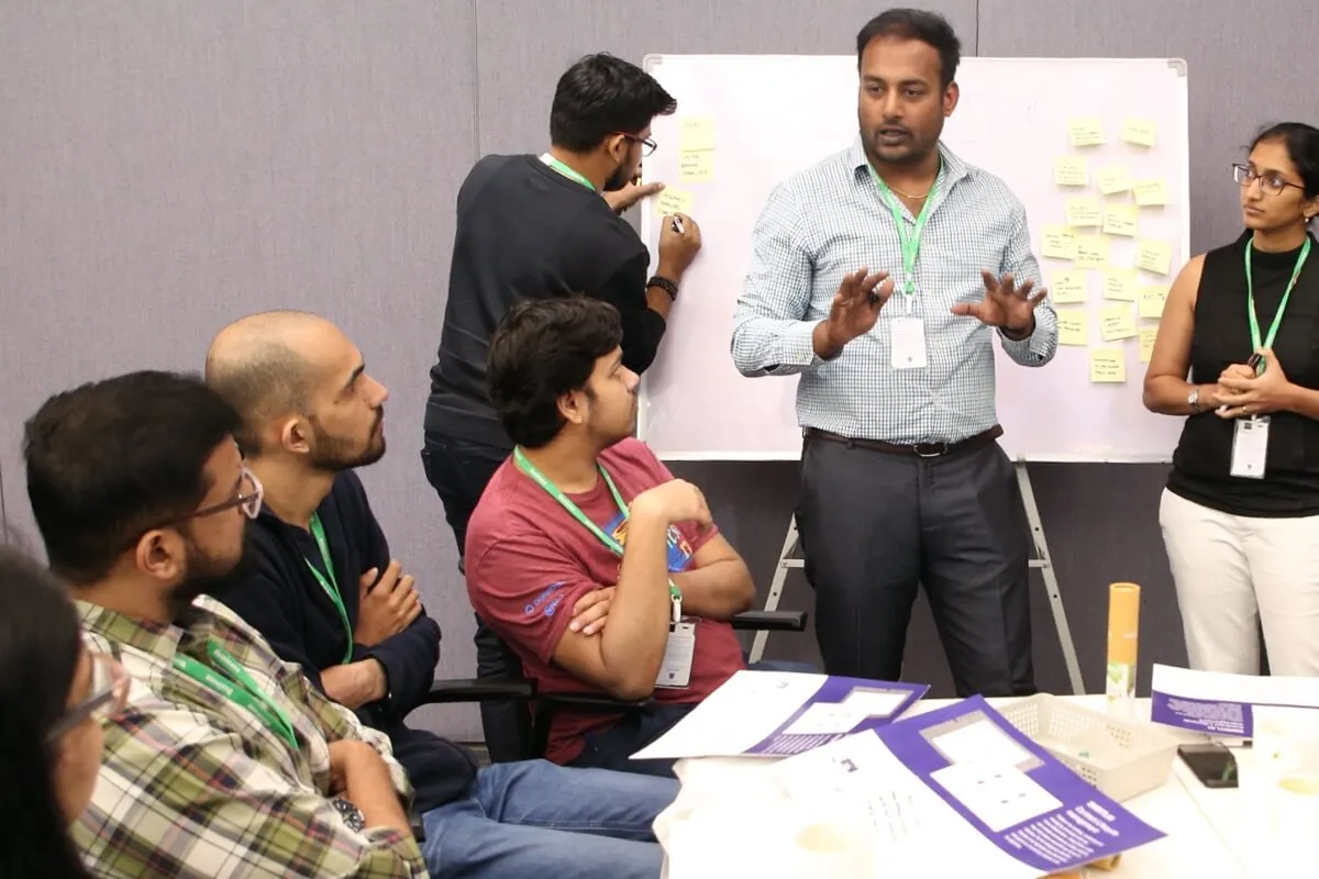 Design for Bharat team discussion session