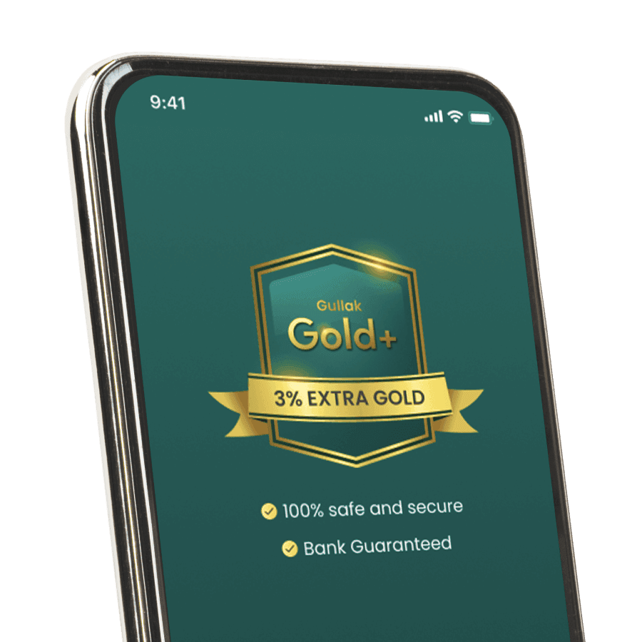 Image showing Gullak gold+ card
