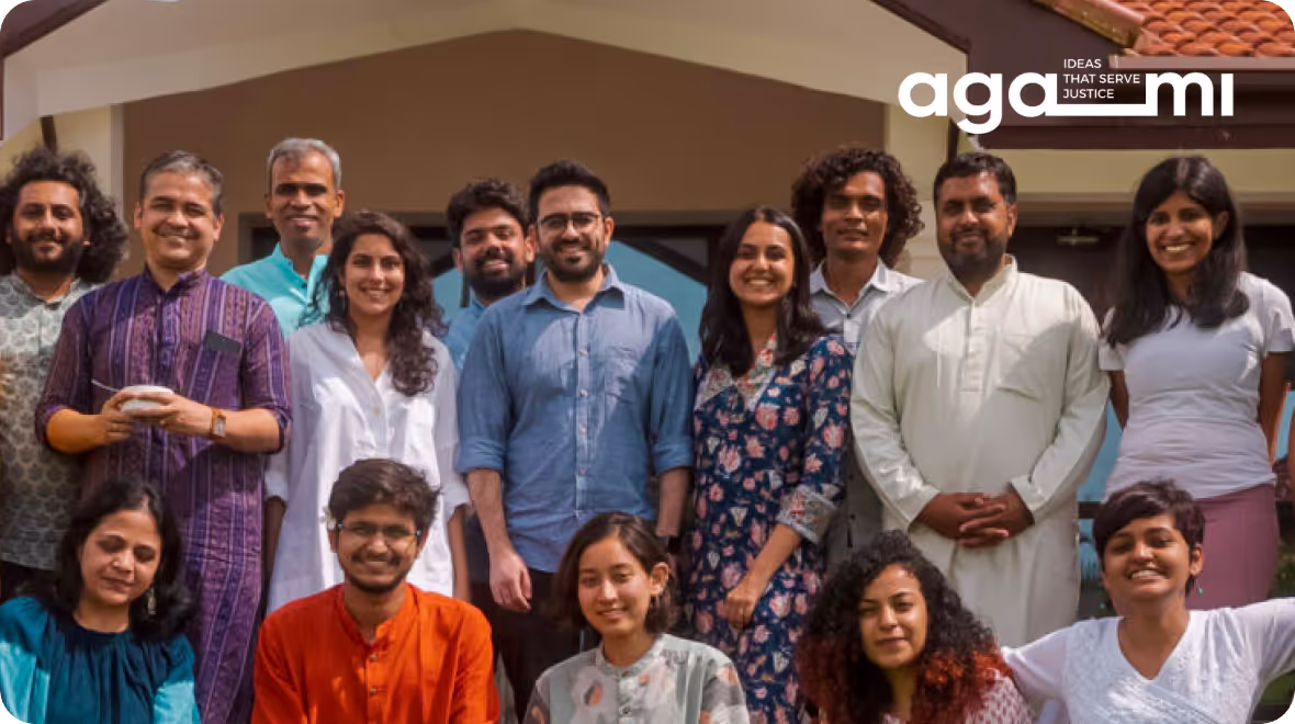 Agami team standing together