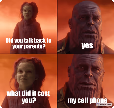 Thanos meme