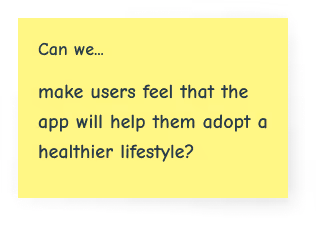 Can we make users feel…