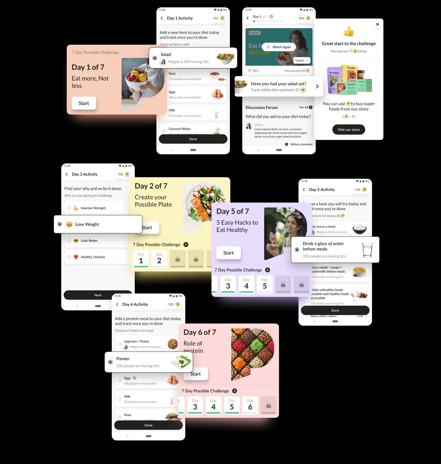 Design sprint storyboard ideation session