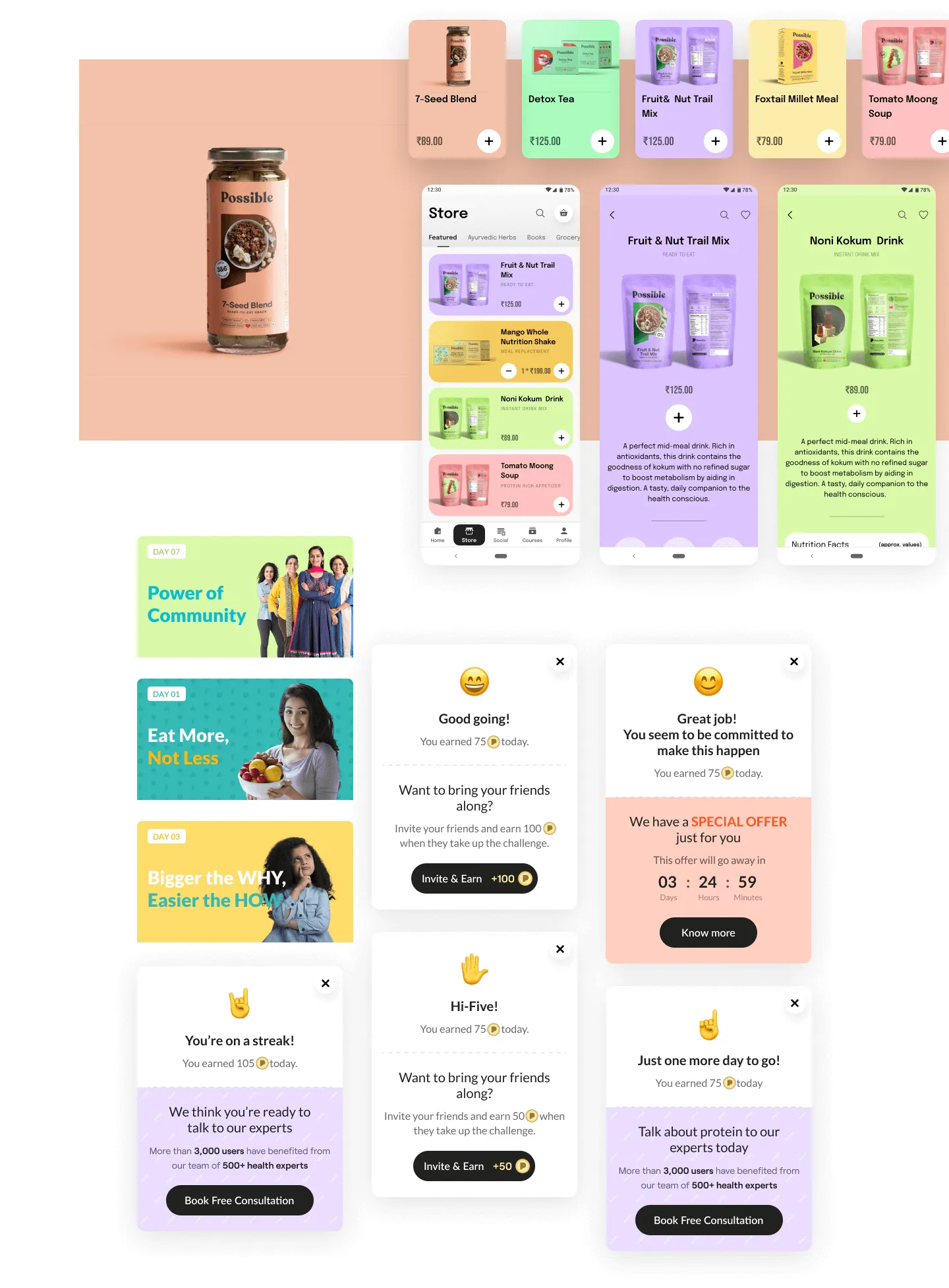 Design sprint storyboard ideation session