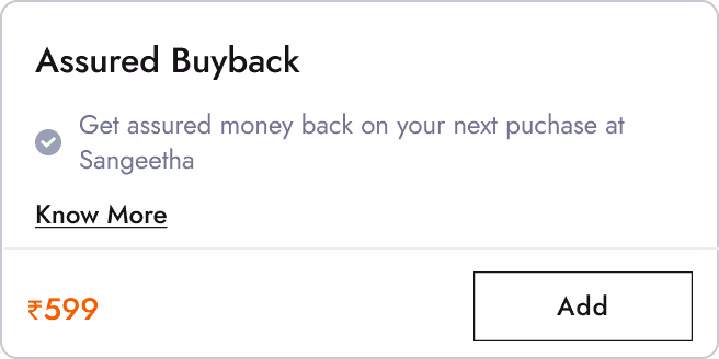 Assured Buyback card