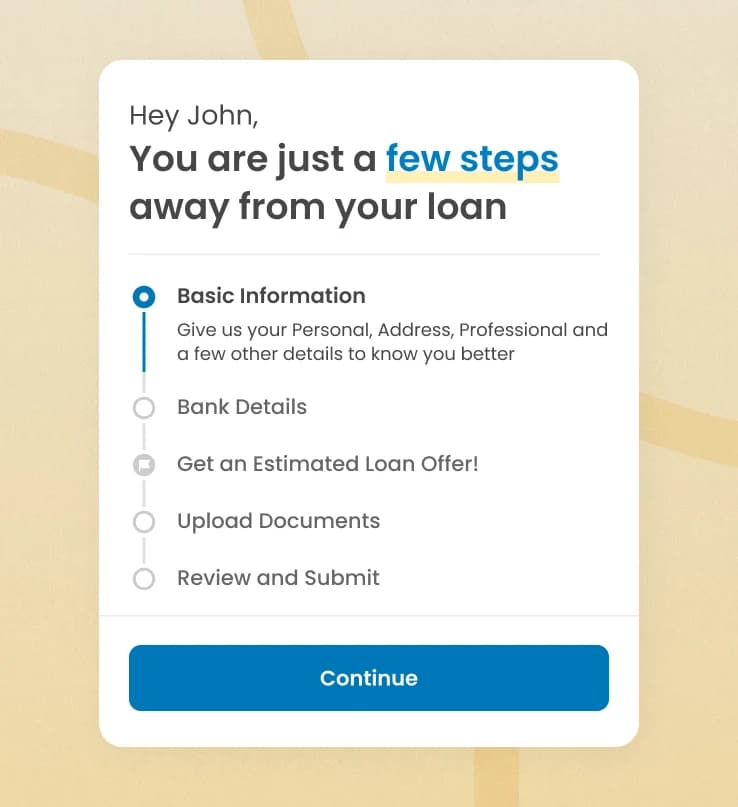 Loan application steps: you are just a few steps away from your loan