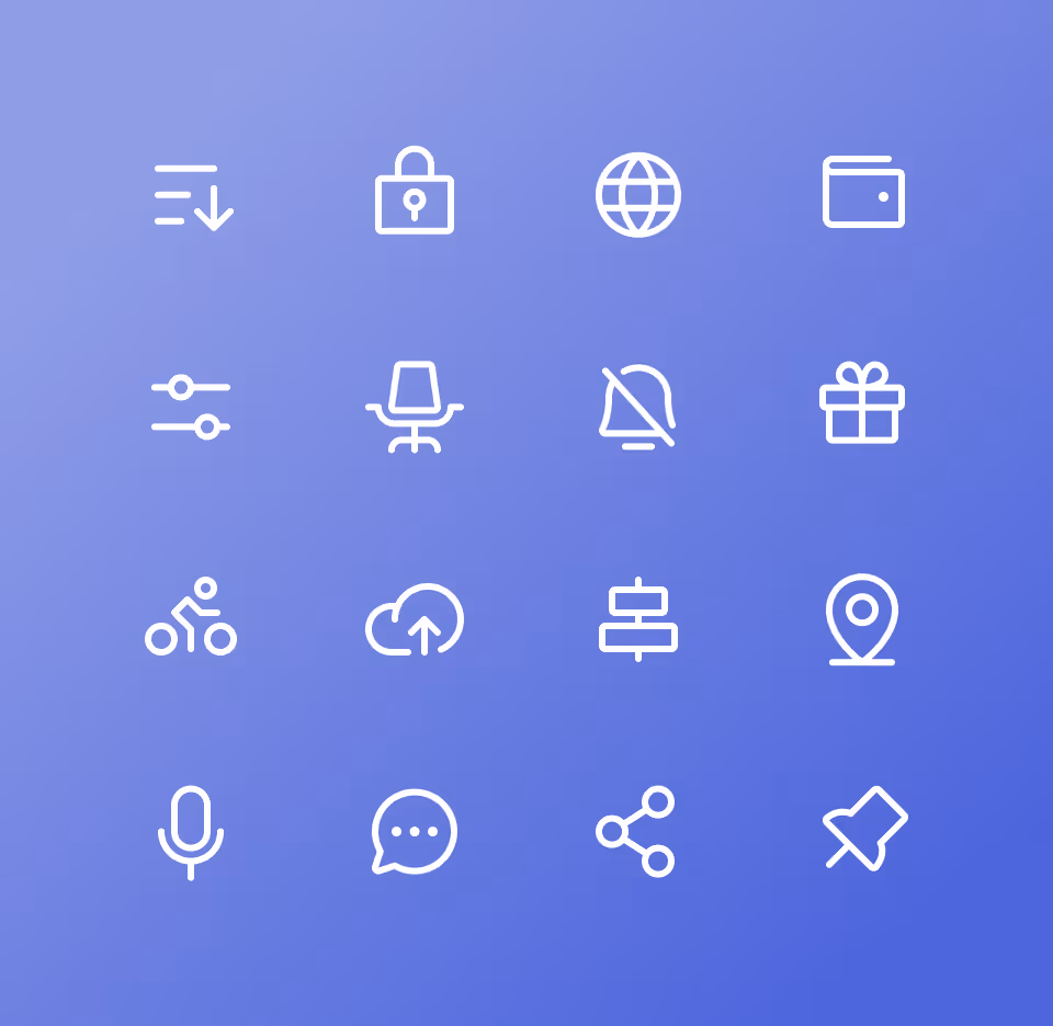 Sequifi icon set