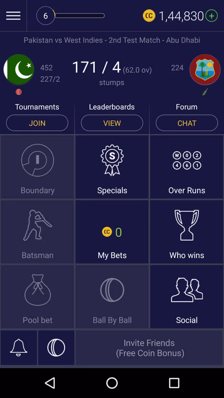Old Sportsie app screens