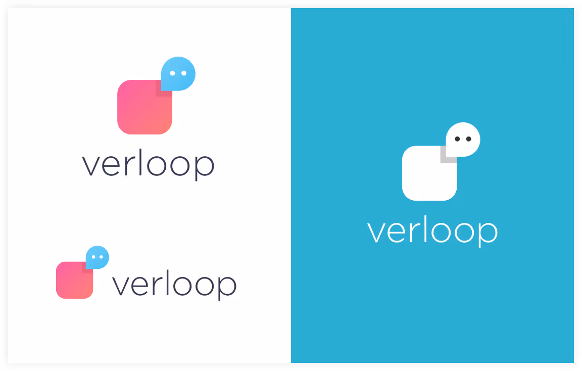 Verloop logo design