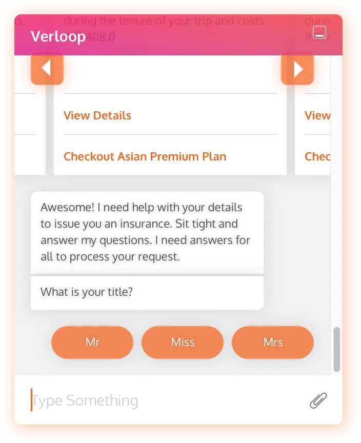 Verloop plan screen design