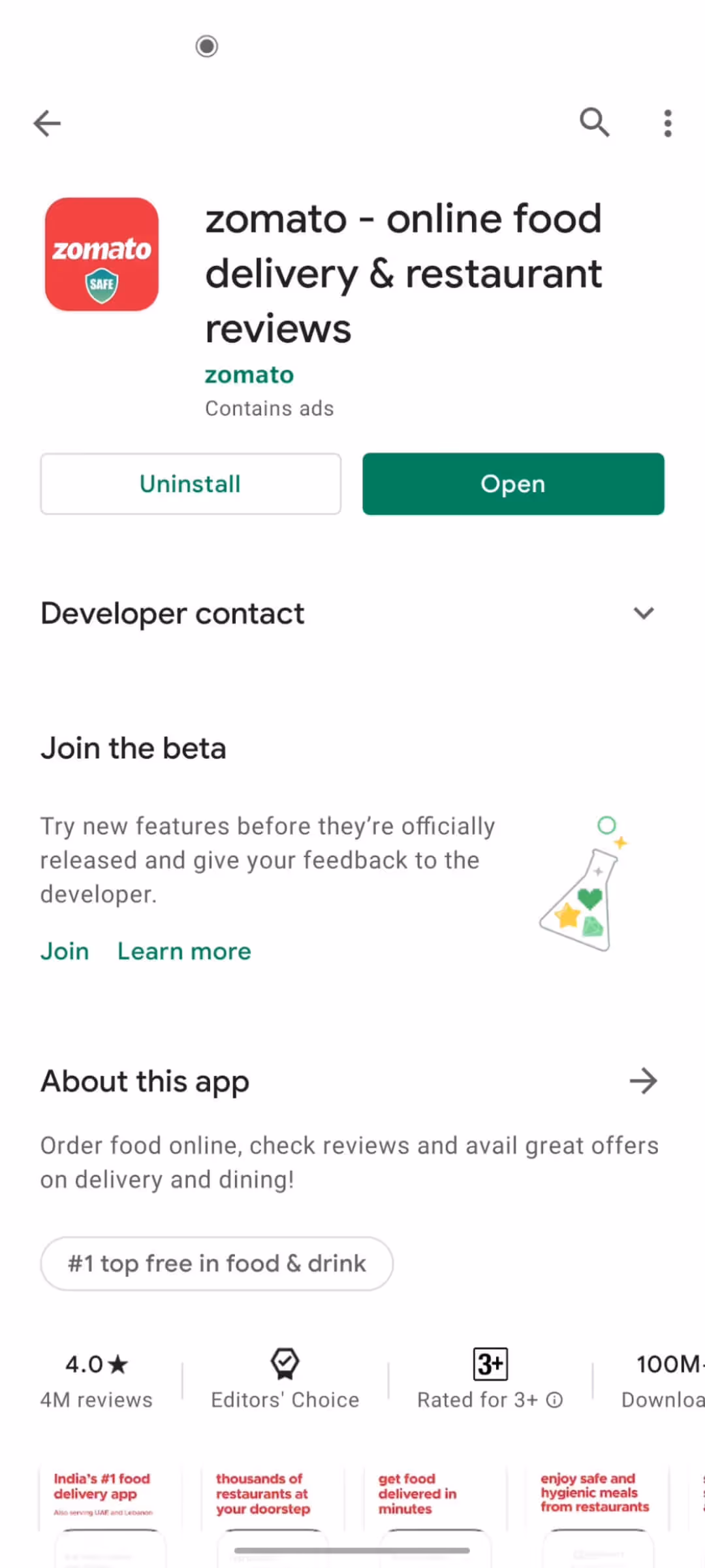 Zomato-Onboarding